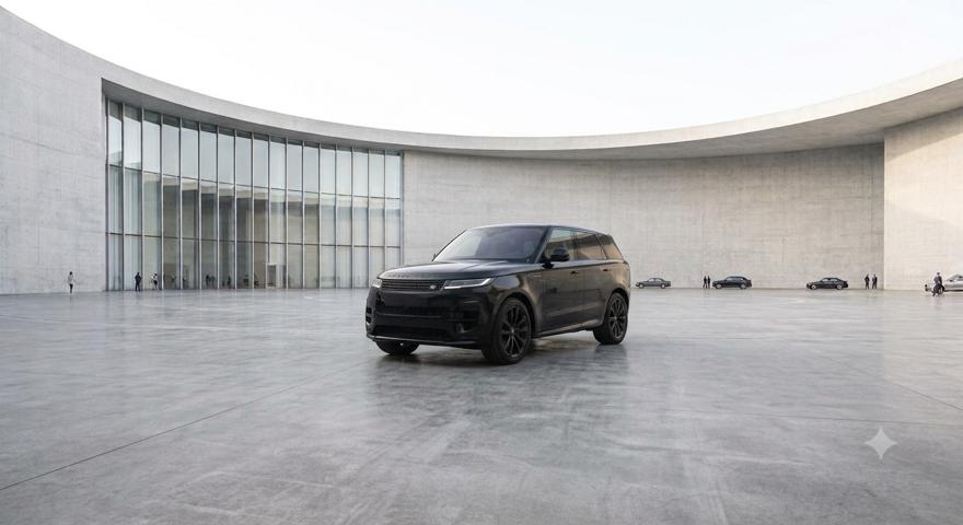 Black Range Rover Sport
